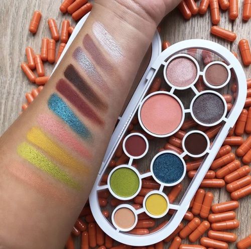 Our girl @trendmood1 swatches our new C2 Capsule Collection, available now at sugarpill.com! Let us 