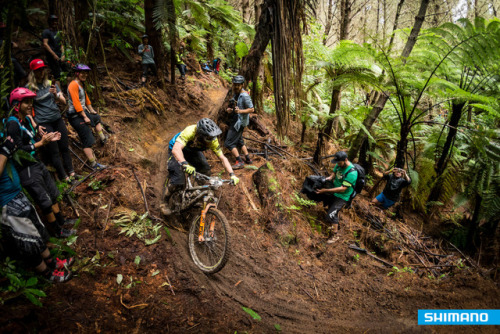 rideshimano:Congrats to Wyn Masters on his first EWS Victory! Epic conditions in Rotorua couldn’t sl