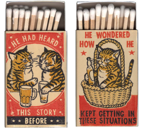 Porn itscolossal:  Hilarious Matchboxes Depict photos