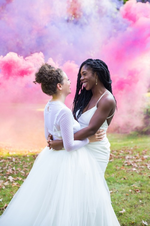 wlweddings:  Brooke & Lauren by Jenna Bascom Event and Editorial Photography, seen on Gay Weddings 