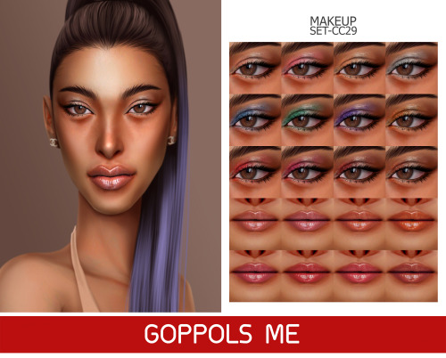GPME-GOLD MAKEUP SET CC29DownloadHQ mod compatibleAccess to Exclusive GOPPOLSME Patreon onlyThank fo