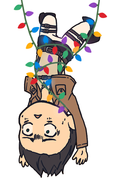 hello-neko:  eren is having some trouble decorating…