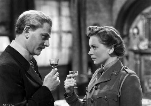 Anton Walbrook and Deborah Kerr in The Life and Death of Colonel Blimp, 1943. Happy birthday, Anton 