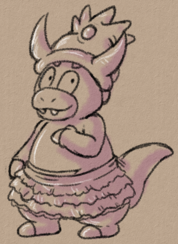 &ldquo;Requesting a Slowking in one of these frilly dresses instead of the ruffled
