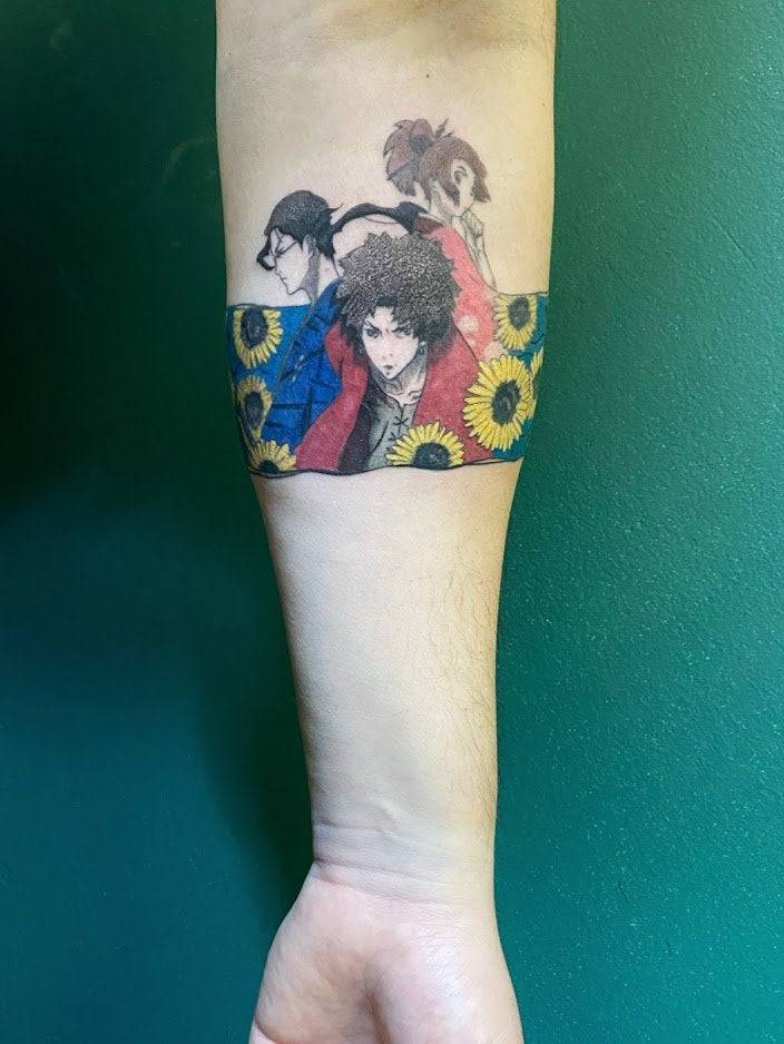 Nice Tattoo Parlor on Instagram Samurai Champloo might not be the most  romantic anime to prepare you for Valentines Day but flowers are flowers  Check out more of Mikas