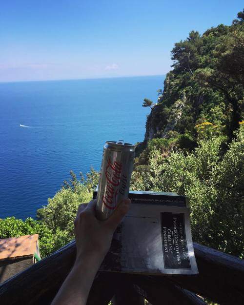 “A bleak read in a nice place” by @gemmajanes on Instagram http://ift.tt/1SU6wRP