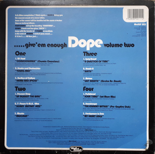 Today’s compilation:Give &lsquo;Em Enough Dope Volume Two1995Future Jazz / Trip Hop / DowntempoPrett