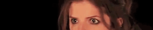 cvleartmain: bechloe + looking at each other