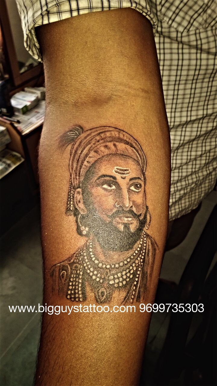 Chatrapati Shivaji Maharaj Tattoo done by R Tattoo studio   Flickr