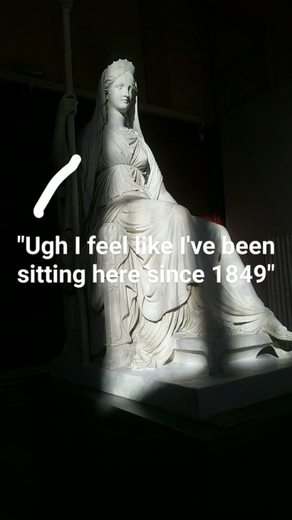 Thursday : Took blurry 90s looking pics of my friends drinking Today : Drew sculptures in a gallery 