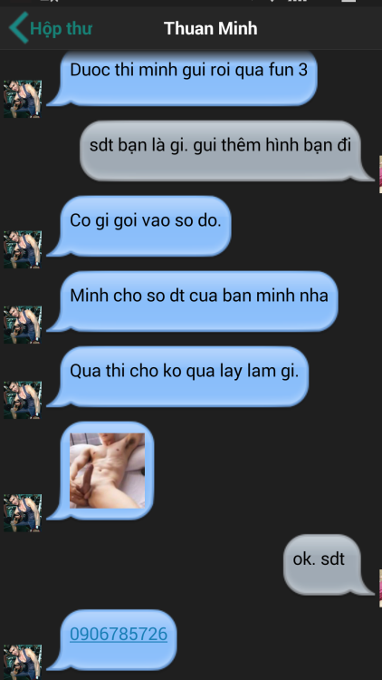 Top Bot cặc to. Có sdt để seach ra zalo, fb nè