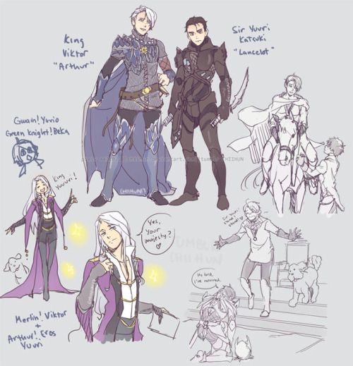 chiihun:@lollisheep and i had a tiny conversation about King Arthur and various ships…..was torn bet