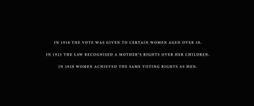 artfilmfan: Suffragette (Sarah Gavron, 2015)“Never surrender. Never give up the fight.”