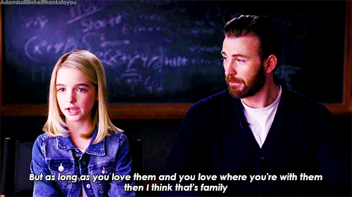 adamisstillinhellthankstoyou:  I think families, you know, the people that you love