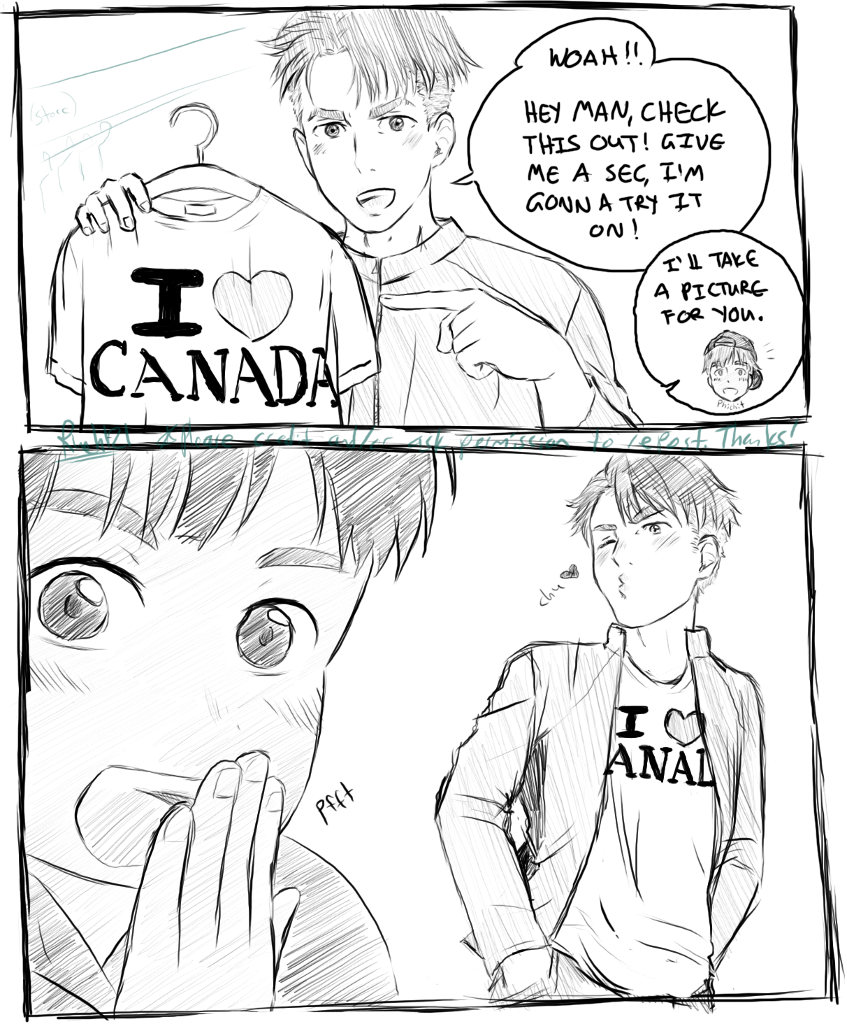 ruehl21:Made JJ’s head too big in the second panel whoops… oh well.Quick sketch