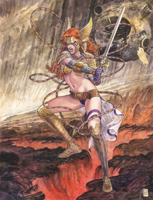 comradediana: Angela by Milo Manara