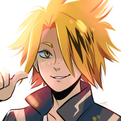 andythelemon:  Please consider Kaminari with electric sparkly freckles Thank you 