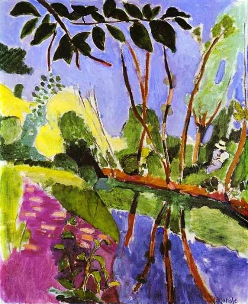 The bank river, Matisse.