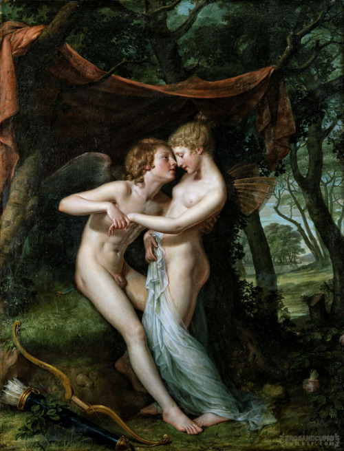 Cupid and Psyche in the Nuptial Bower1792–1793Hugh Douglas Hamilton (1740–1808)Oil on canvasNational
