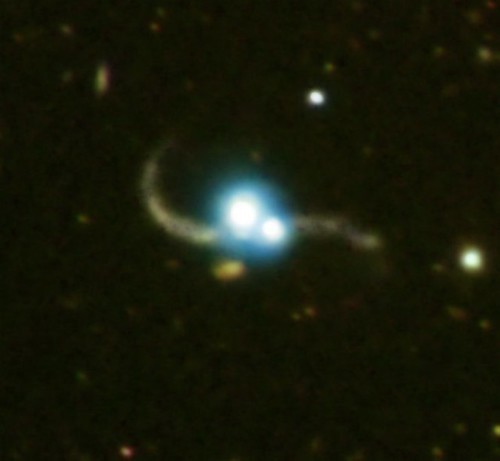 Quasar Pair Captured in Galaxy Collision (NASA, Chandra, 02/04/10) by NASA’s Marshall Space Flight…