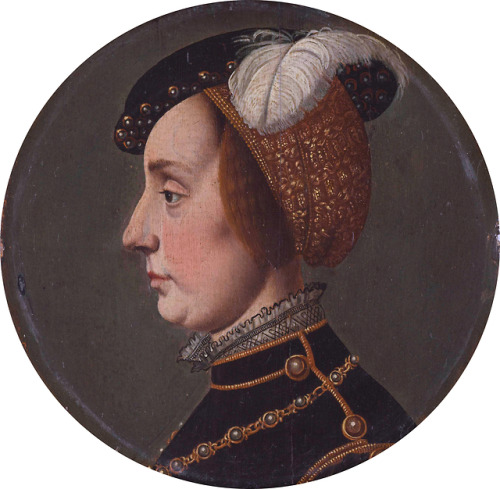 Anna of Lorraine,Princess of Orange by Jan van Scorel, c. 1542 or 1542-1568