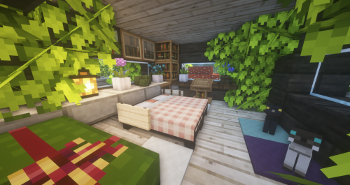 mayordanichu:Some screenies from my house on my friends vanilla server :3cBeen too lazy to make my o