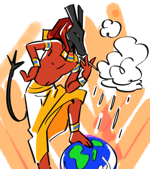 I Still Dont Know How To Draw Him Im Sorry Sutekh