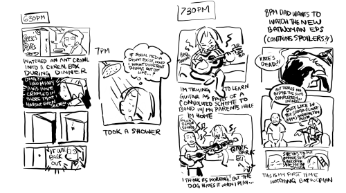 yesterday was hourly comic day! heres my hourlies also viewable in twitter thread form herelargely u