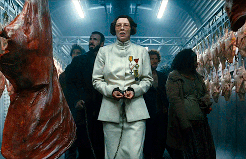optional:  We know you well, Mr. Curtis. We’ve been watching you. Precisely 74% of you shall die.  SNOWPIERCER (2013) dir. Bong Joon-ho  