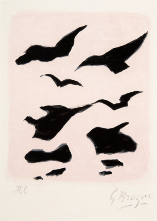 Georges Braque: Oiseuax, 1962 [via]