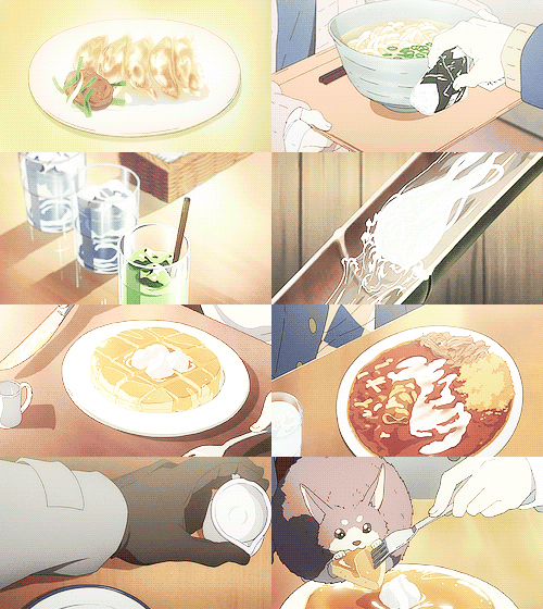 hattubel:   Kyoukai no Kanata ~ Food  