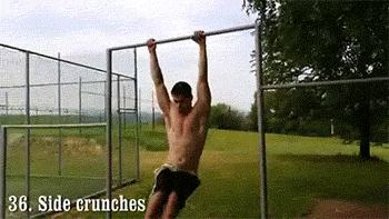 killerstellar:  fitnessgifs4u:  50 best bodyweight exercises  ew I would die if I tried any of these 