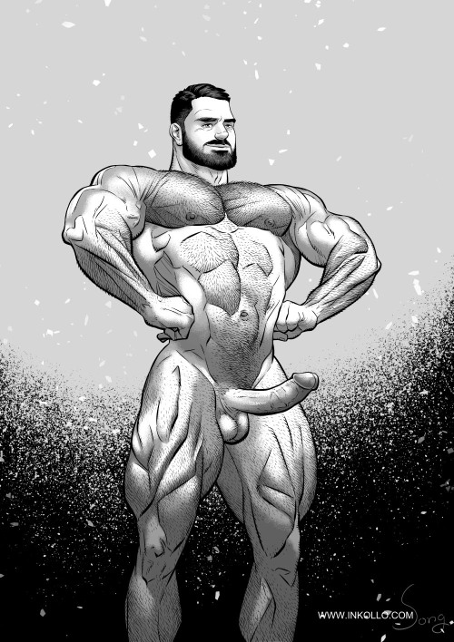 Sex inkollo:  Bodybuilder Samson (from “Big pictures