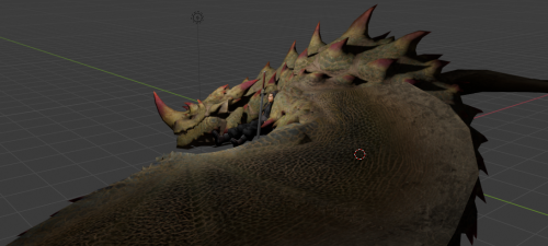Back At It Again Playing With The Zack Fair And Monsters 3d Nonsense (there Are A Bunch Of MH Rise Monsters