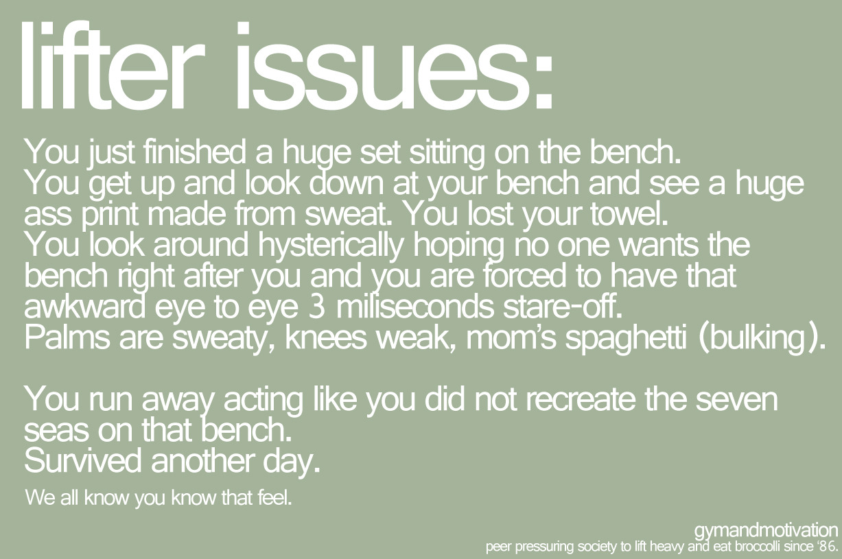 gymandmotivation:  happens every time.
