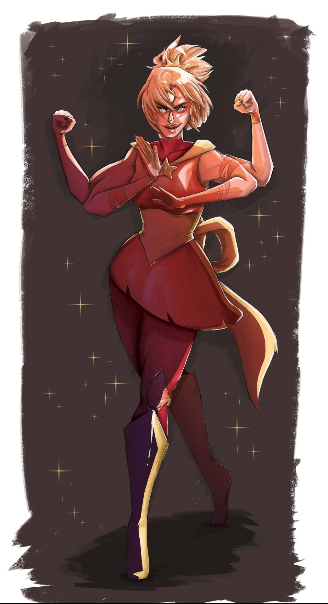 feather-weight-spark:  Im trying to kick this artblock with fanart haha, this is