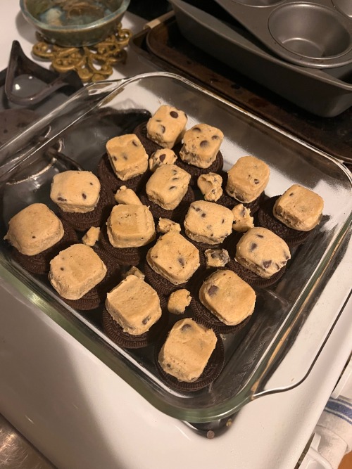 TRIPLE LAYER BROWNIES :333
