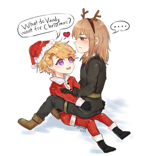 Oh look,its a Yoowood,cuz why not?  x’D  LOLOLOLMerry Christmas Vandy ,now go ask santa. 