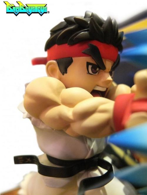 Officially licensed Street Fighter RYU from BigBoysToys!His attack lights up and he yells “HADOUKEN!