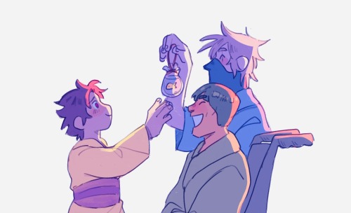 Will You Draw Kakashi And Gai Being The Most Cringe But Loving Dads? (up To Your Interpretation) I Love