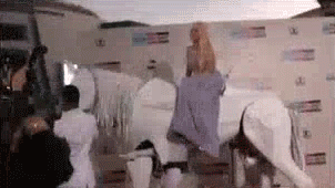 yahooentertainment:  On a Horse: Lady Gaga arrives at the 2013 American Music Awards.