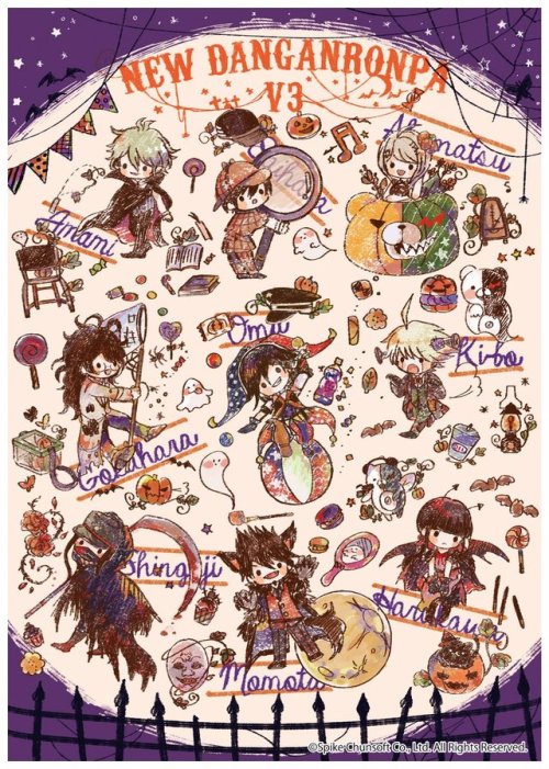 hey guys! just in time for halloween, there’s another v3 graffarts collaboration!if you cosplay amam