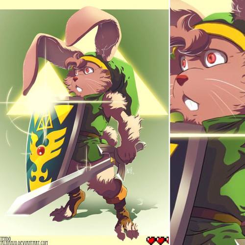 heavymetalhanzo:  Here’s Link in his bunny adult photos