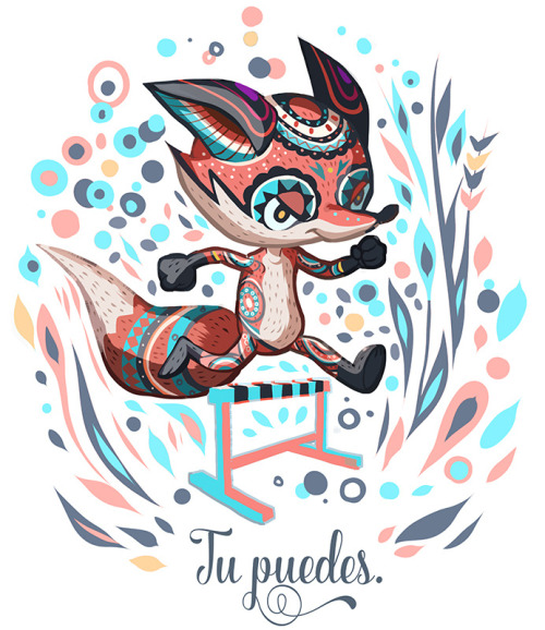 supersonicart:M.K. Castaneda, Illustrations.Wonderfully colorful illustrations inspired by Hispanic 