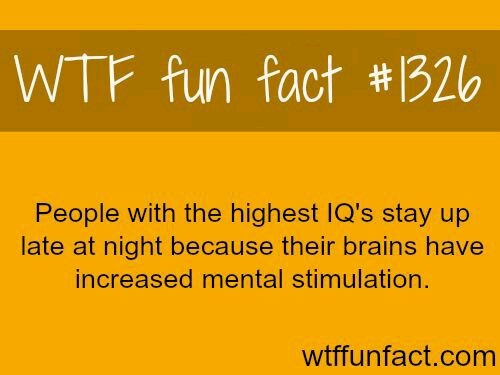 lotus-flower74:  tsared47:  lotus-flower74:  I’ve been saying this for years ;)  that explains a lot (as I spy the clock out of the corner of my right eye)  Lol, W/we always have been night owls, my friend ;)