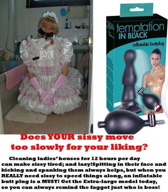 subtill-beslaved-under-women-tpe:just-a-princess:Ladies keep your sissy restrained down there. A secured sissy is an obedient sissy. It also gives them a nice flat front in her panties. The only bulge a sissy should have. Is your strapon’s bulge and