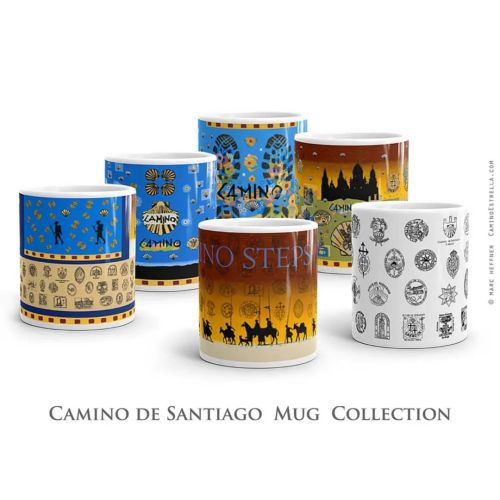 “Camino de Santiago” Mug Collection ✈️ Worldwide shipping  Visit my shop for Camino de S