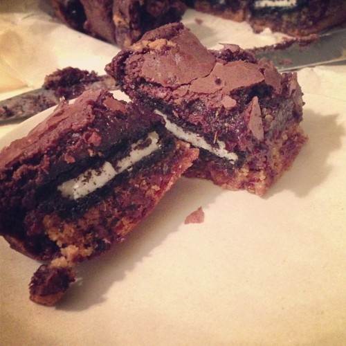 Slutty brownies #homemade#fatcity#ididnteatthemtho