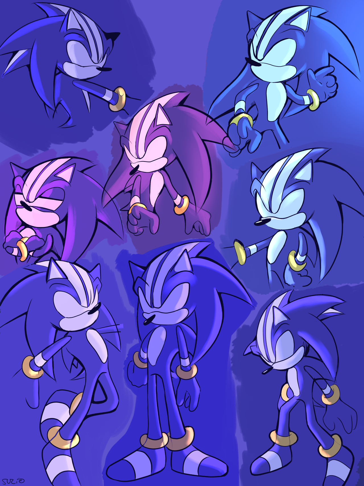 Encyclopedia Sonnica — Sonic > Darkspine transformation.