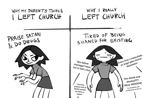 Silly Comic About Leaving Religion😗 